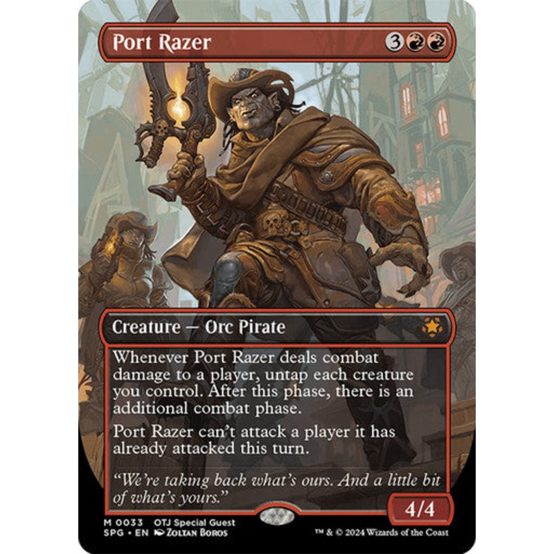 Port Razer (Borderless) #0033 R M [OTJ] [SPG]