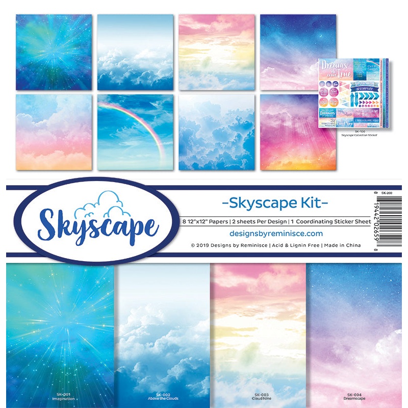 Reminisce – Skyscape – 12×12 Collection Kit