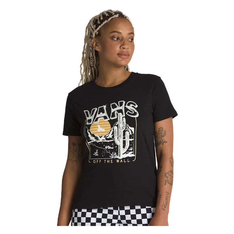 Women’s Deserted Crew T-Shirt|BLACK|S|M|L|XL