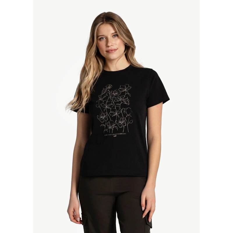 Women’s Laurier Logo T-Shirt|BLACK|S|M|L