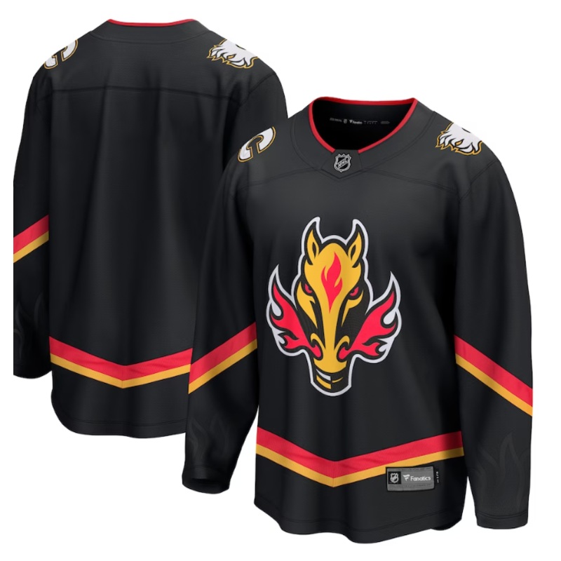 Youth Premier Jersey – Calgary Flames – Alternate Blank