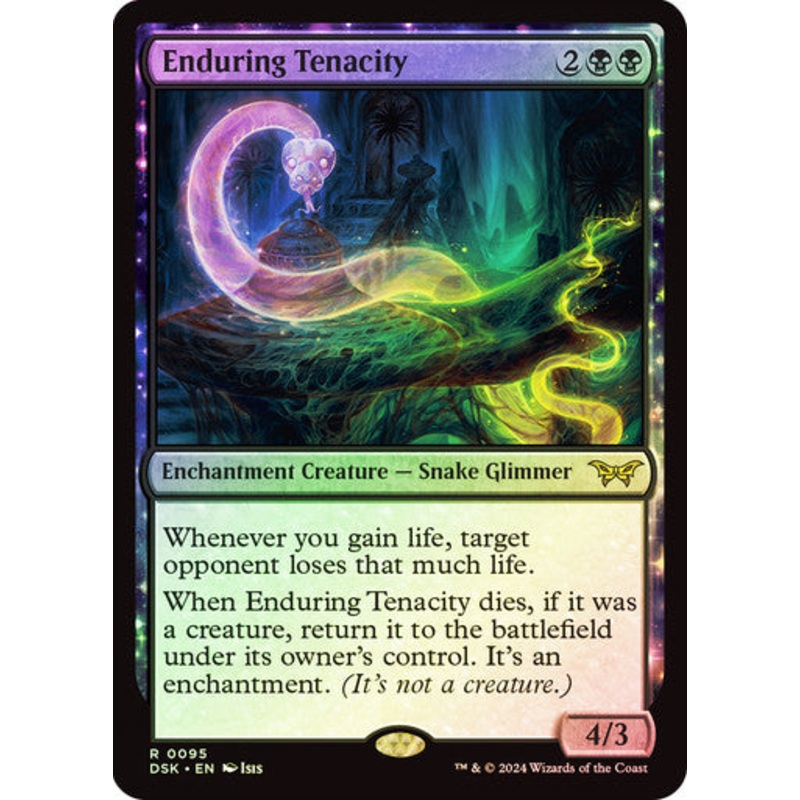Enduring Tenacity (Foil) #0095 Bk R [DSK]