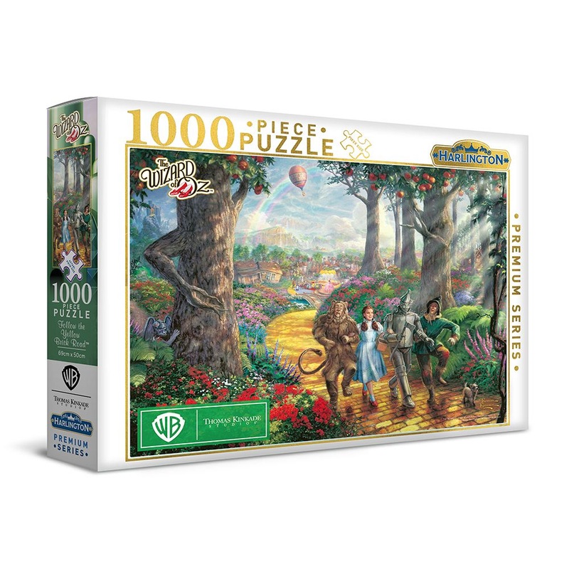 Follow The Yellow Brick Road – Thomas Kinkade – 1000pc Jigsaw Puzzle – MJM20086