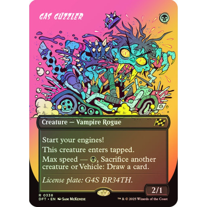 Gas Guzzler (Bordless Foil) #0338 Bk R [DFT]
