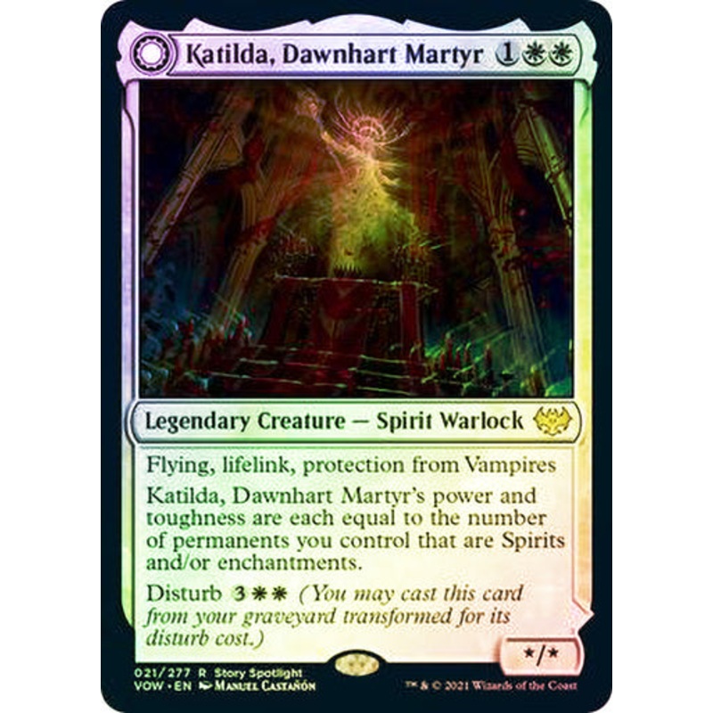 Katilda, Dawnhart Martyr // Katilda’s Rising Dawn(Foil)