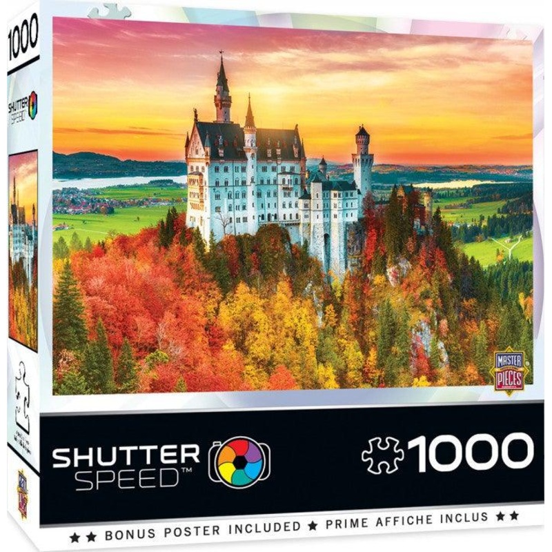 Masterpieces Shutter Speed Autumn Castle 1000pc Jigsaw Puzzle