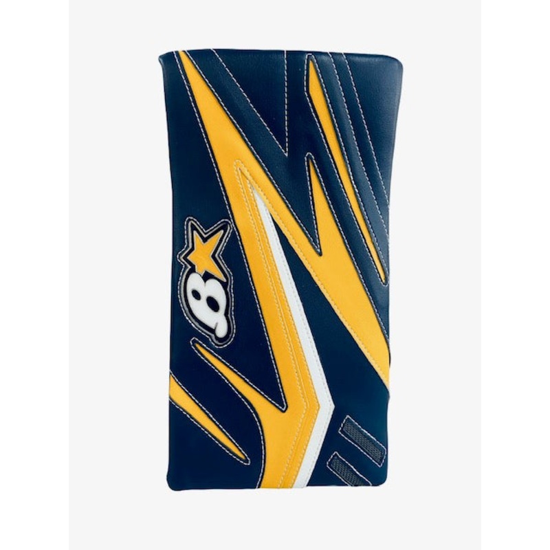 OPTik 2 Senior Goalie Blocker|NAVY/SPORT GOLD/WHITE|REGULAR