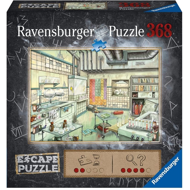The Laboratory – 368pc ESCAPE Jigsaw Puzzle – Ravensburger