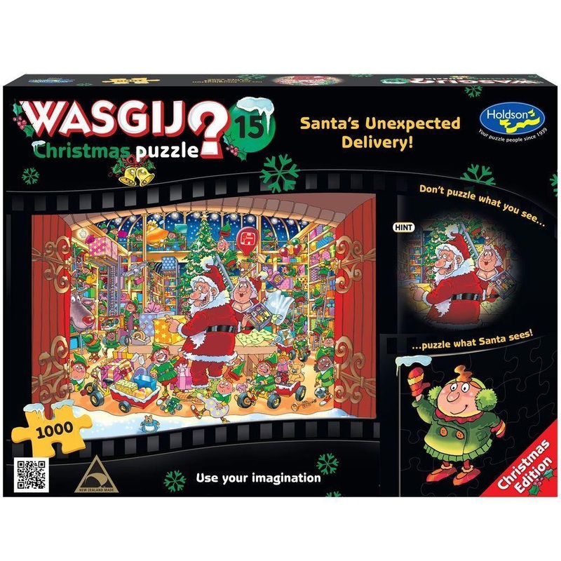 Wasgij Christmas No: 15 Santa’s Unexpected Delivery 1000pc Jigsaw Puzzle