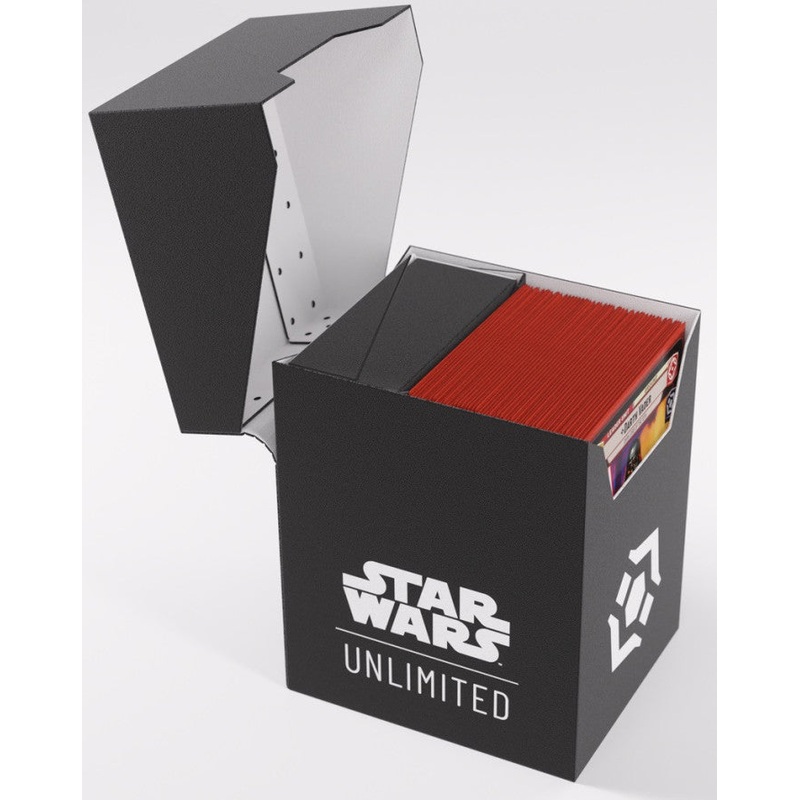 Black/White – Soft Crate – Star Wars Unlimited – 60+ Deck/Token Box – Gamegenic