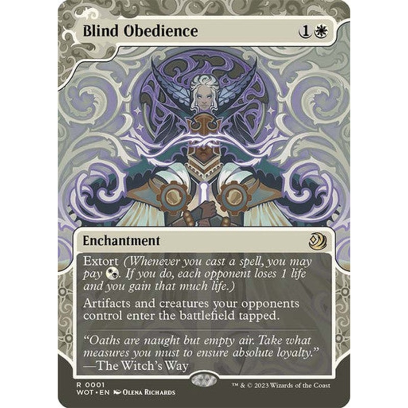 Blind Obedience (enchanting tale) #0001 [WOE] [WOT]