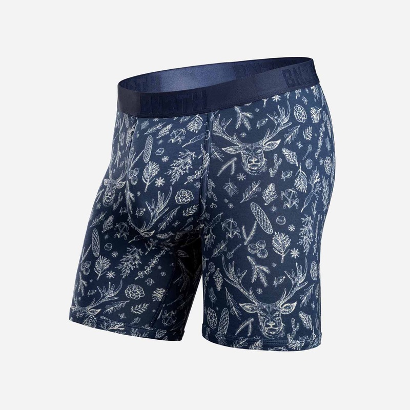 Classic Boxer Brief- Underbrush Navy