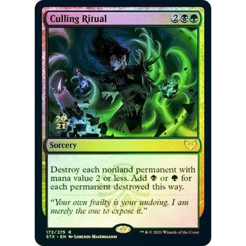 Culling Ritual (Prerelease) (Foil)