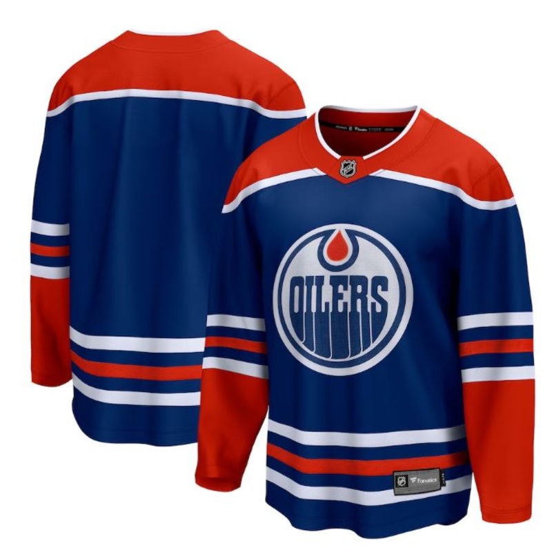 Edmonton Oilers Breakaway Jerseys – Blank
