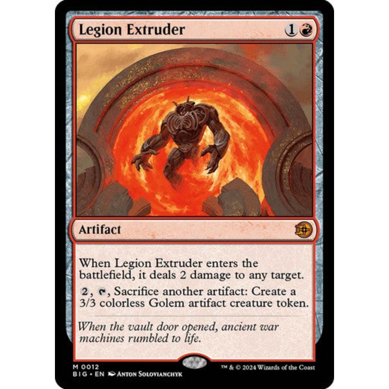 Legion Extruder #0012 R M [OTJ] [BIG]