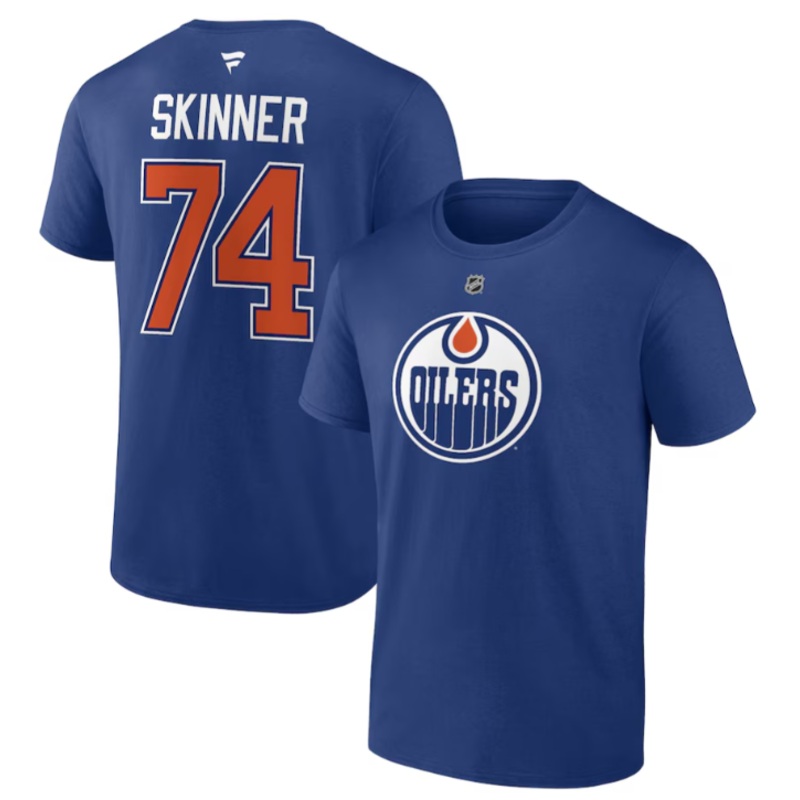 Authentic Stack Men’s Tee Edmonton Oilers – Skinner