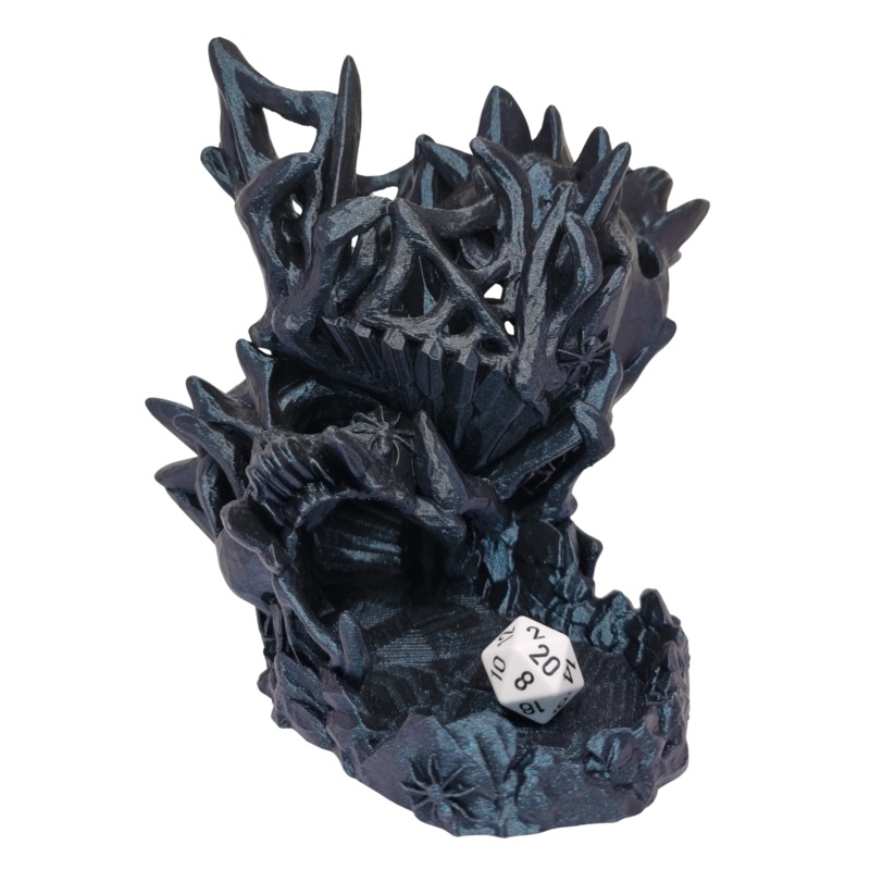 Creepy Dice Tower – Shimmer Midnight Blue – CP