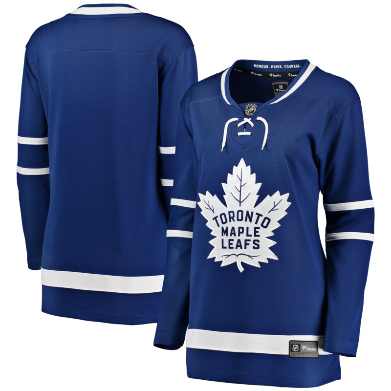 Customizable Toronto Maple Leafs Women’s Breakaway Home Jersey
