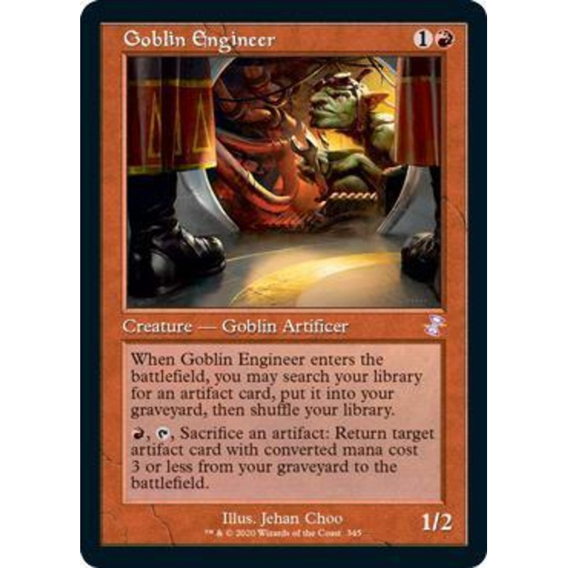 Goblin Engineer (Retro Frame) Time Spiral Remastered – Timeshifted