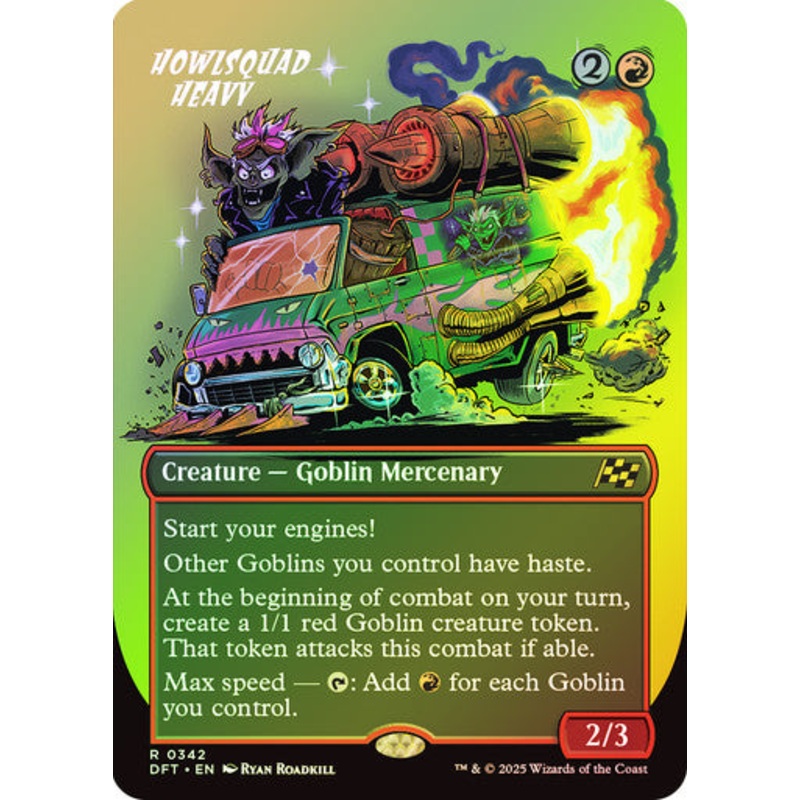Howlsquad Heavy (Bordless Foil) #0342 R R [DFT]