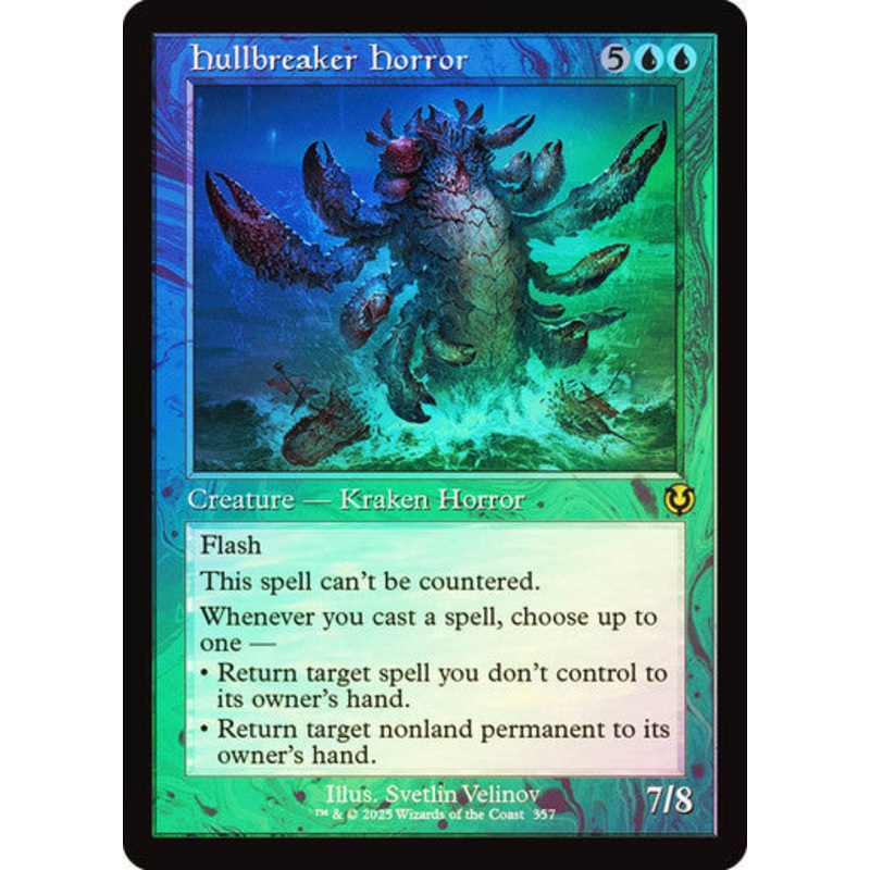 Hullbreaker Horror (Retro Frame Foil) #0357 Bu R [INR]