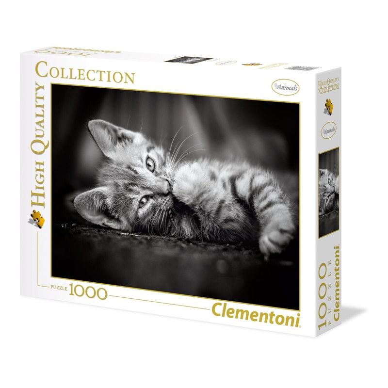 Kitty – 1000pc Jigsaw Puzzle – HQ – Clementoni