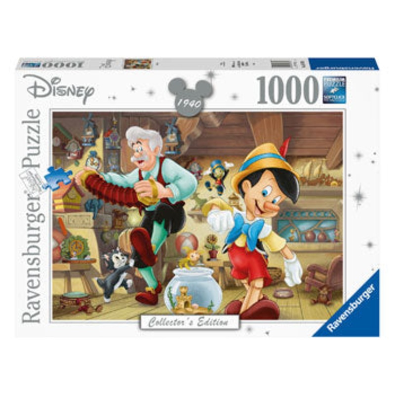 Ravensburger Disney Collectors Edition Pinocchio 1000pc Jigsaw Puzzle
