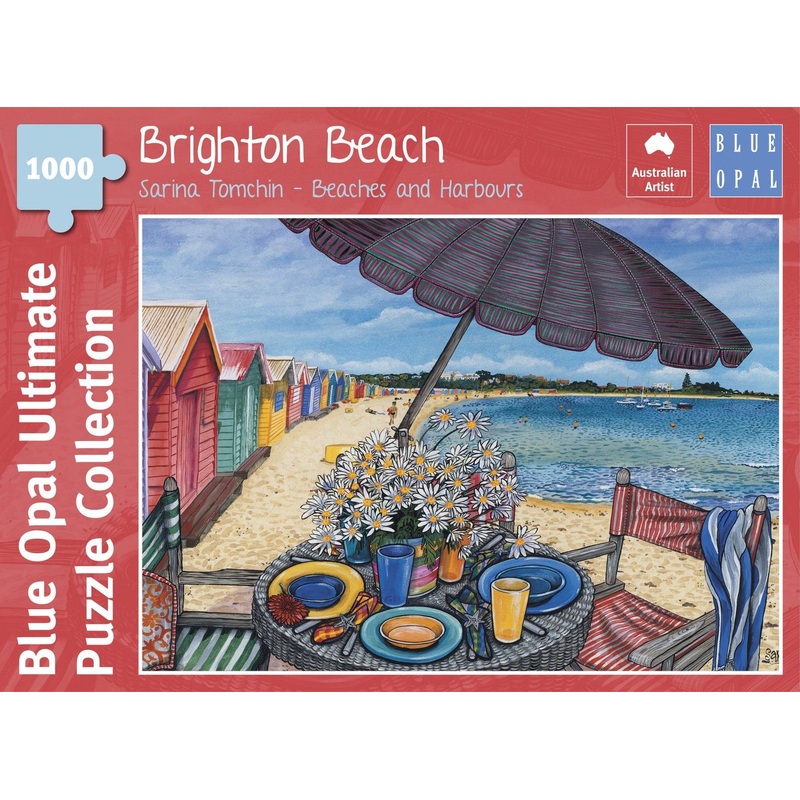 Sarina Tomchin – Brighton Beach 1000pc Jigsaw Puzzle