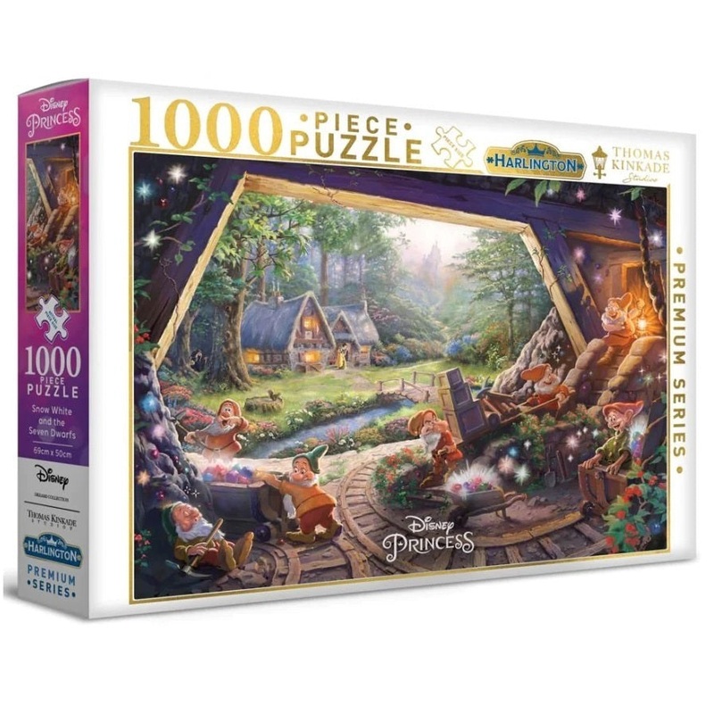 Snow White – Thomas Kinkade – 1000pc Jigsaw Puzzle – MJM20068