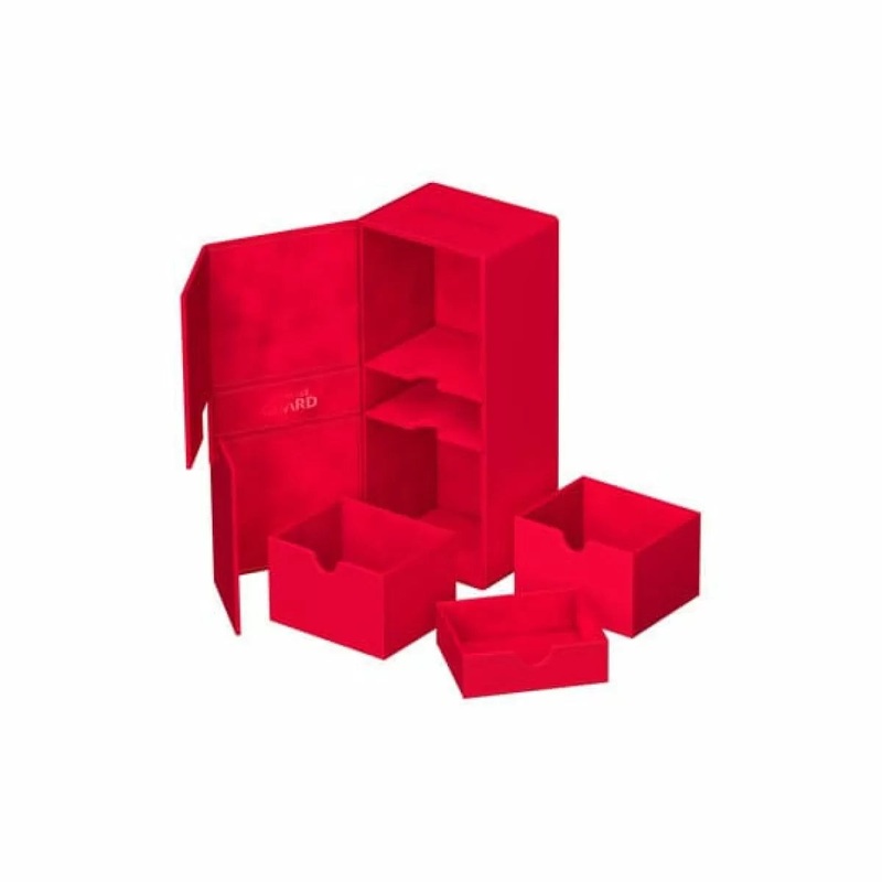 Xenoskin Red – Flip n Tray Deck Box – 266+ Std Size – Ultimate Guard