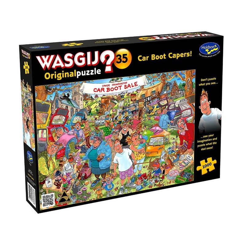 #35 Car Boot Capers – 1000 Piece Jigsaw Puzzle – Wasgij Original – Holdson