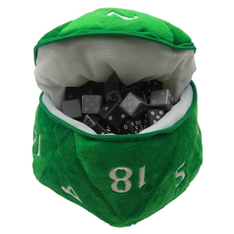 Green D20 Plush Dice Bag – Ultra Pro