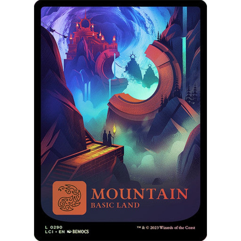 Mountain (Full Art Foil) #0290 [LCI]