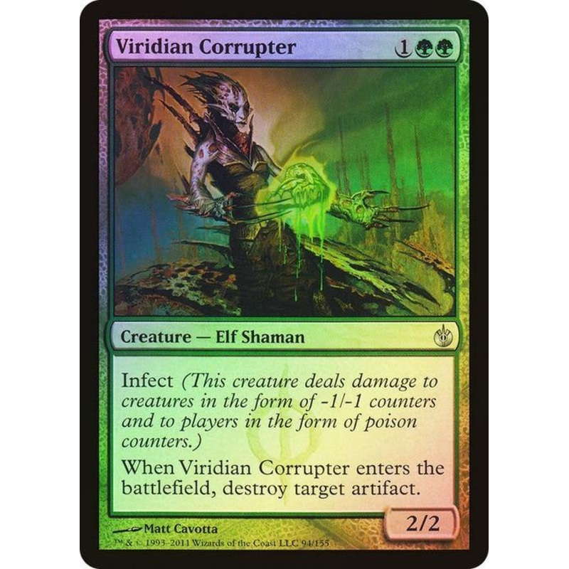 Viridian Corrupter Mirrodin Besieged (Foil)