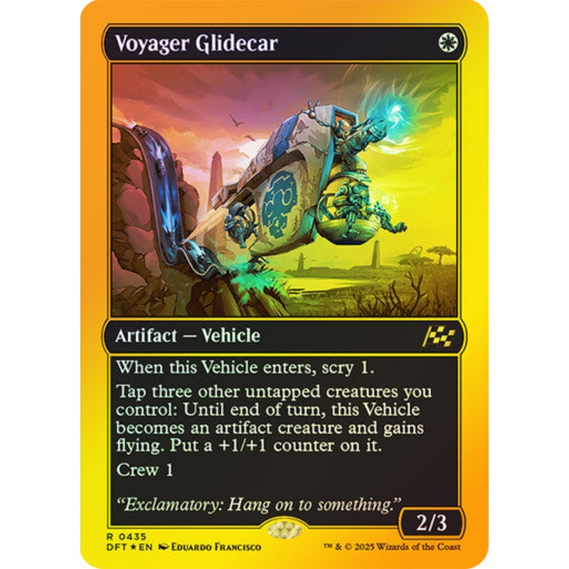 Voyager Glidecar (First-Place Foil) #0435 W R [DFT]