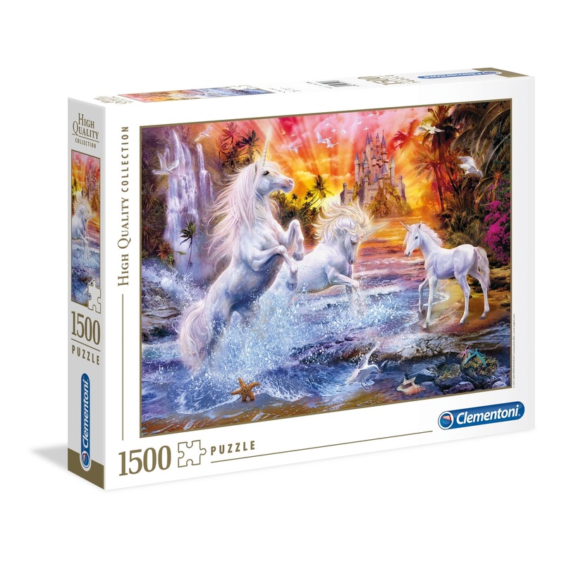 Wild Unicorns – 1500pc Jigsaw Puzzle – HQ – Clementoni