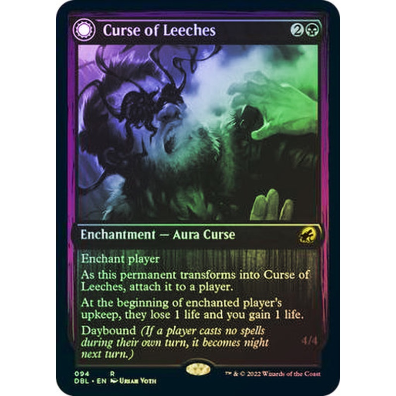 Curse of Leeches // Leeching Lurker (Foil)