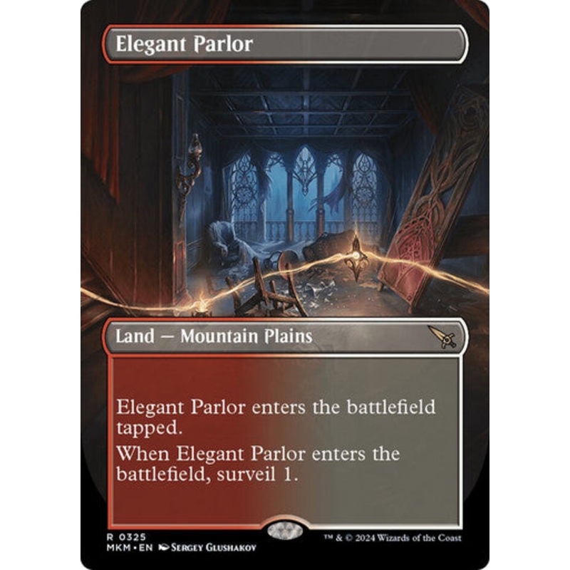 Elegant Parlor (Borderless) #0325 [MKM]