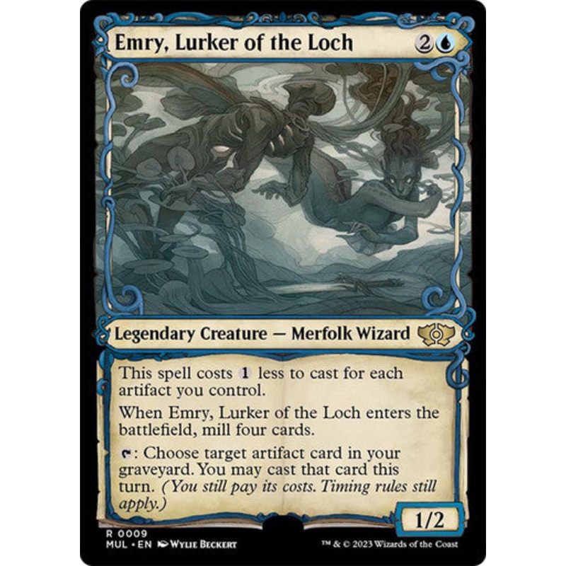 Emry, Lurker of the Loch (showcase) #0009 [MOM] [MUL]