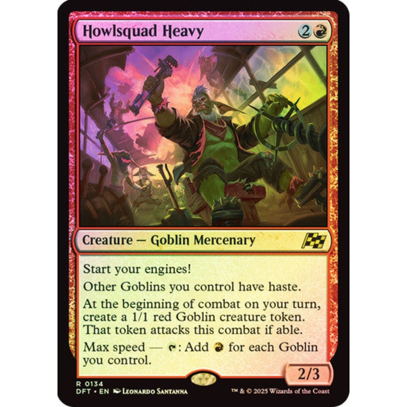 Howlsquad Heavy (Foil) #0134 R R [DFT]
