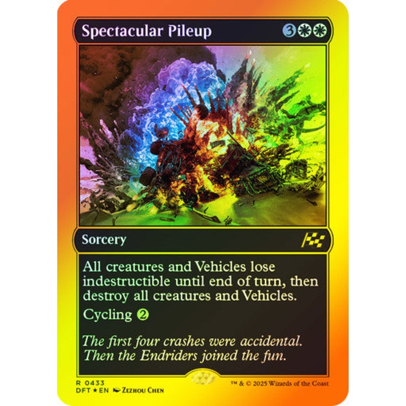 Spectacular Pileup (First-Place Foil) #0433 W R [DFT]