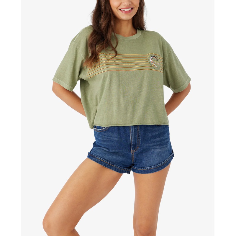 Women’s Rasta Tee|OIL GREEN|M|L|XL|XXL