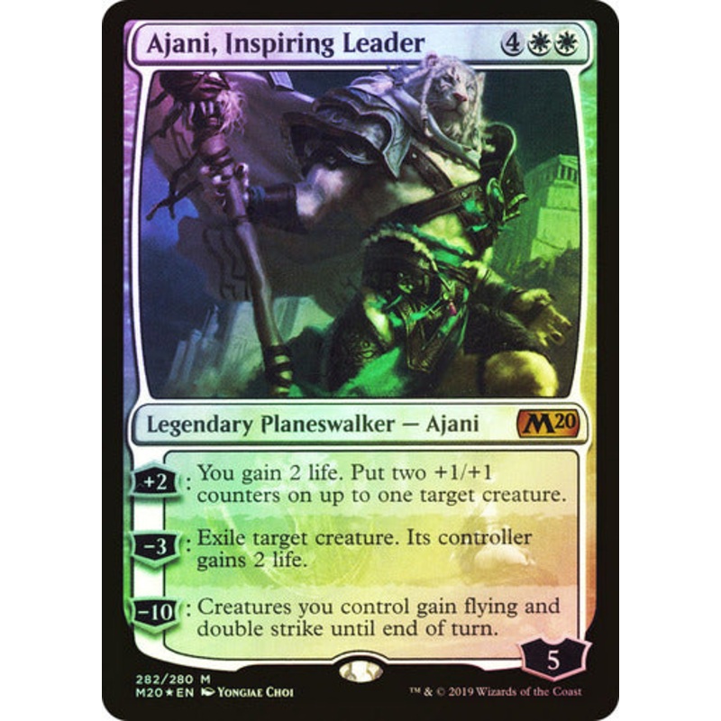 Ajani, Inspiring Leader (Foil)