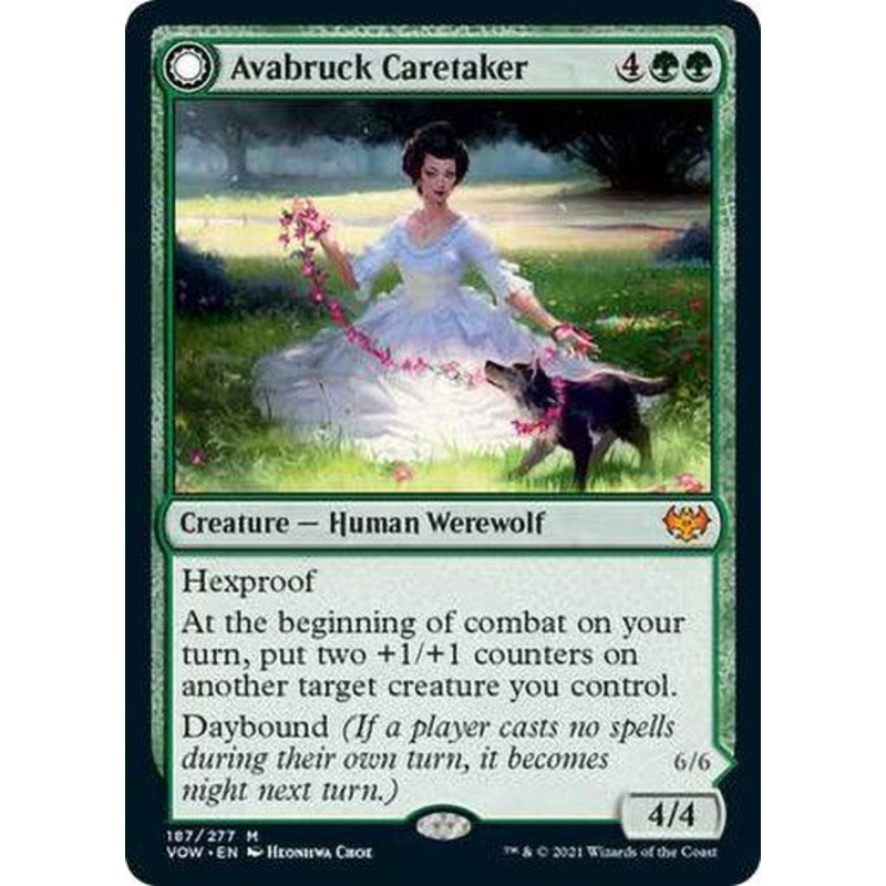 Avabruck Caretaker // Hollowhenge Huntmaster