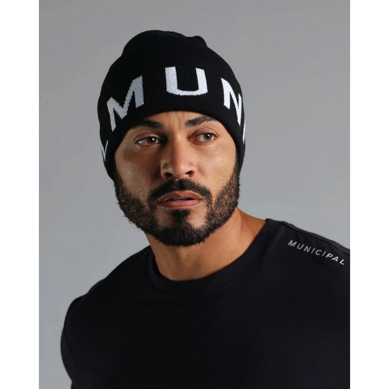 Big MUNICIPAL Beanie|BLACK|WHITE|BOSTON GREEN|DUSK|OS
