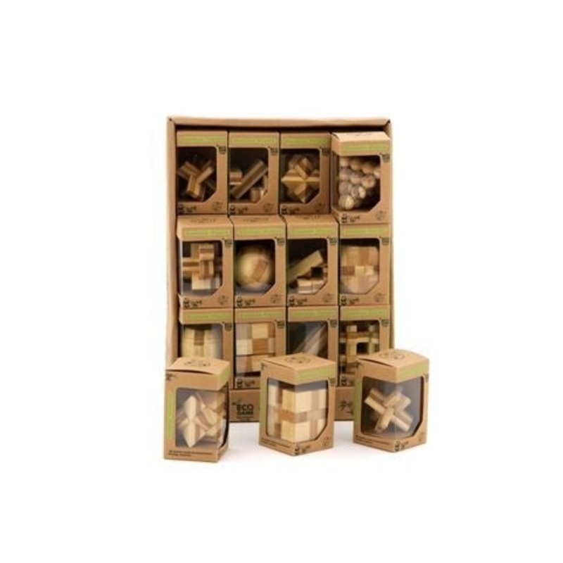 Eco Bamboo Mini Puzzles – Various