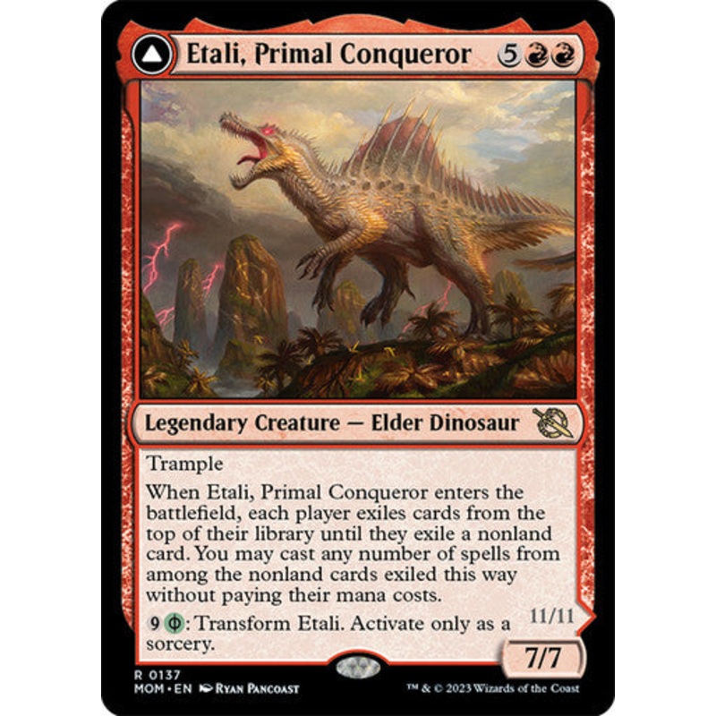 Etali, Primal Conqueror // Etali, Primal Sickness #0137 [MOM]