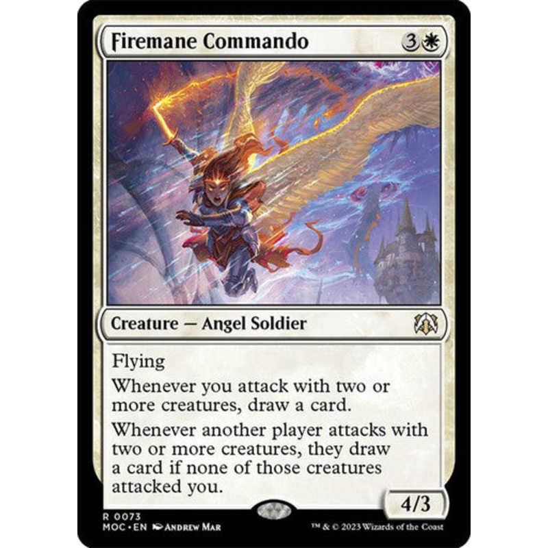 Firemane Commando #0073 W R [MOM] [MOC]