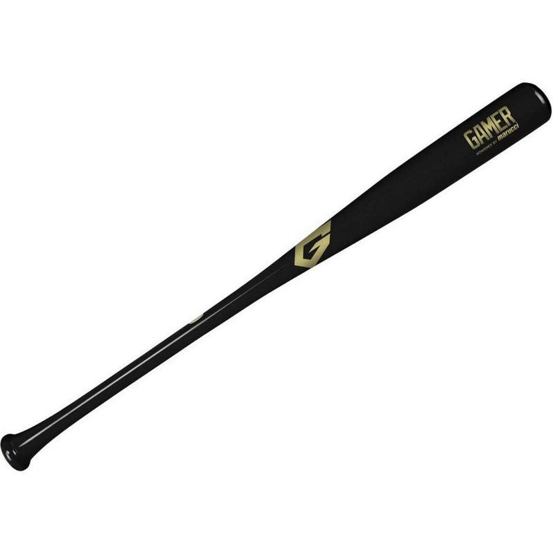 Gamer Maple Wood Baseball Bat|BLACK|31|32|33