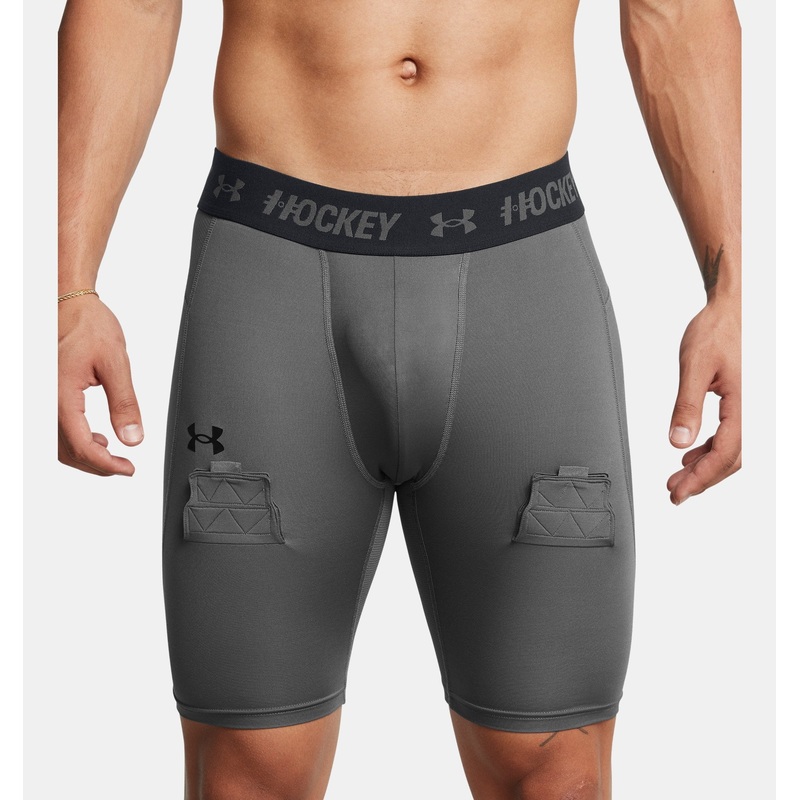 Hockey Compression Shorts|CASTLEROCK/BLACK|S|M|L|XL|XXL